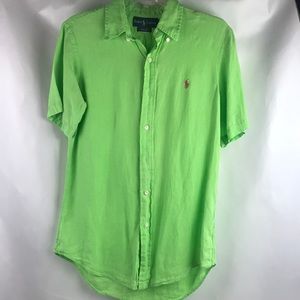 Ralph Lauren Green Custom Fit Blue Label …